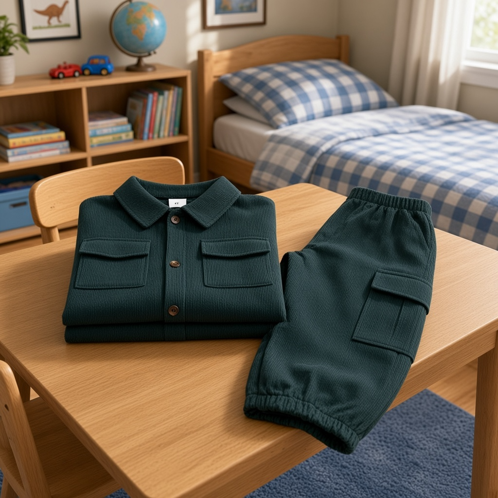 Boys corduroy set 3