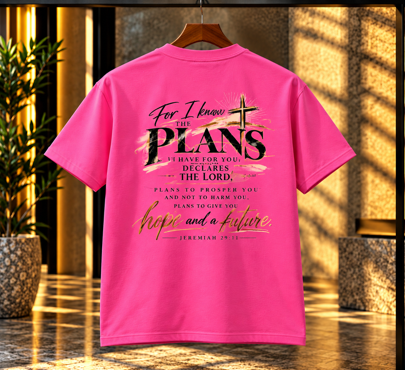 Plans of Hope — Jeremiah 29:11 T-Shirt