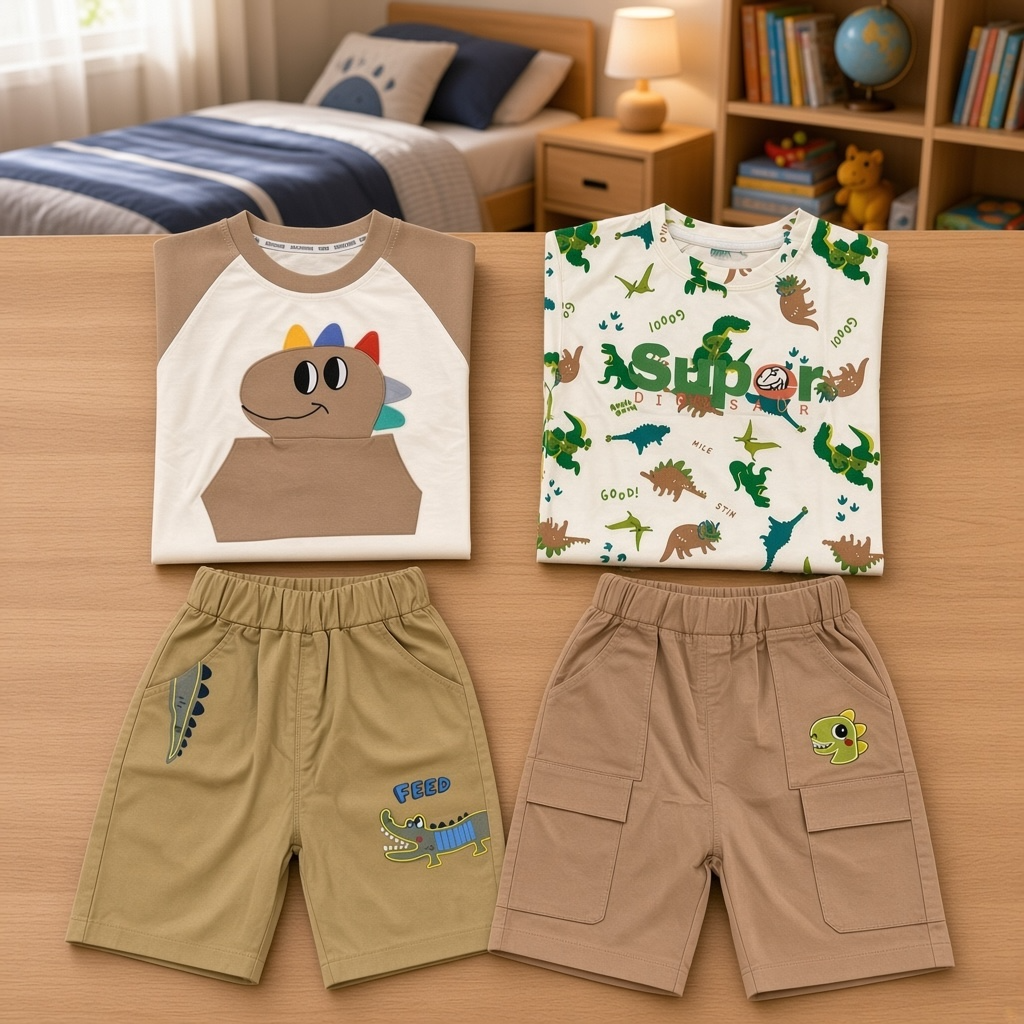 Khaki Baby Boys