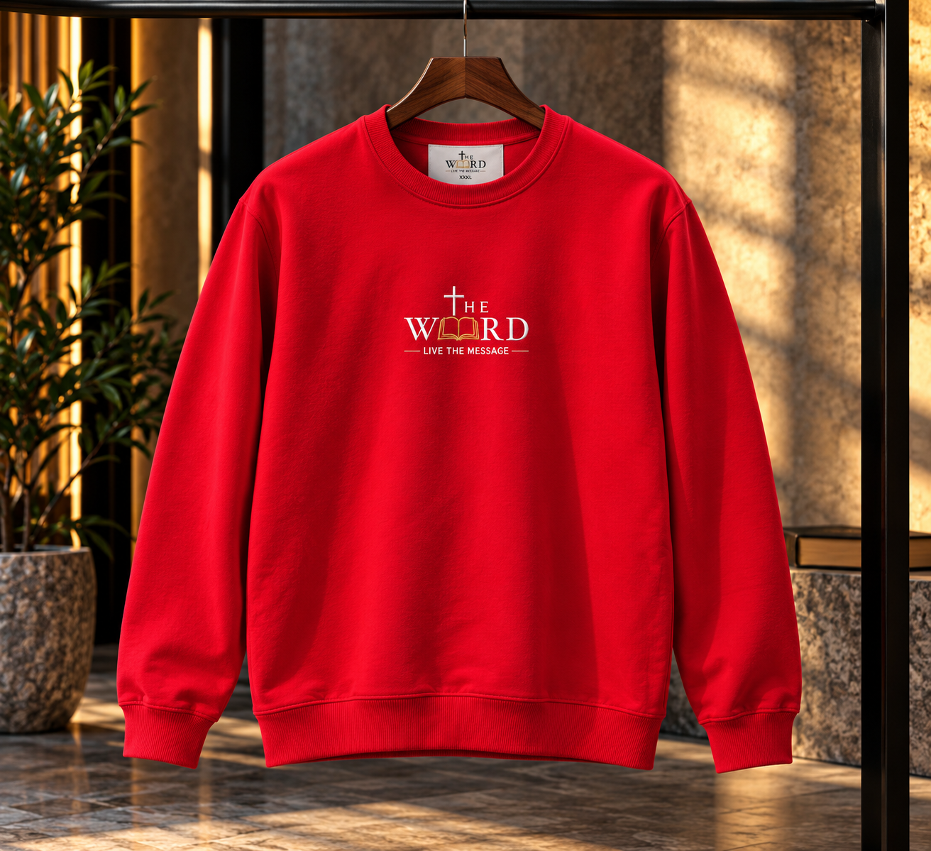 Now Faith — Hebrews 11:1 Premium Sweatshirt
