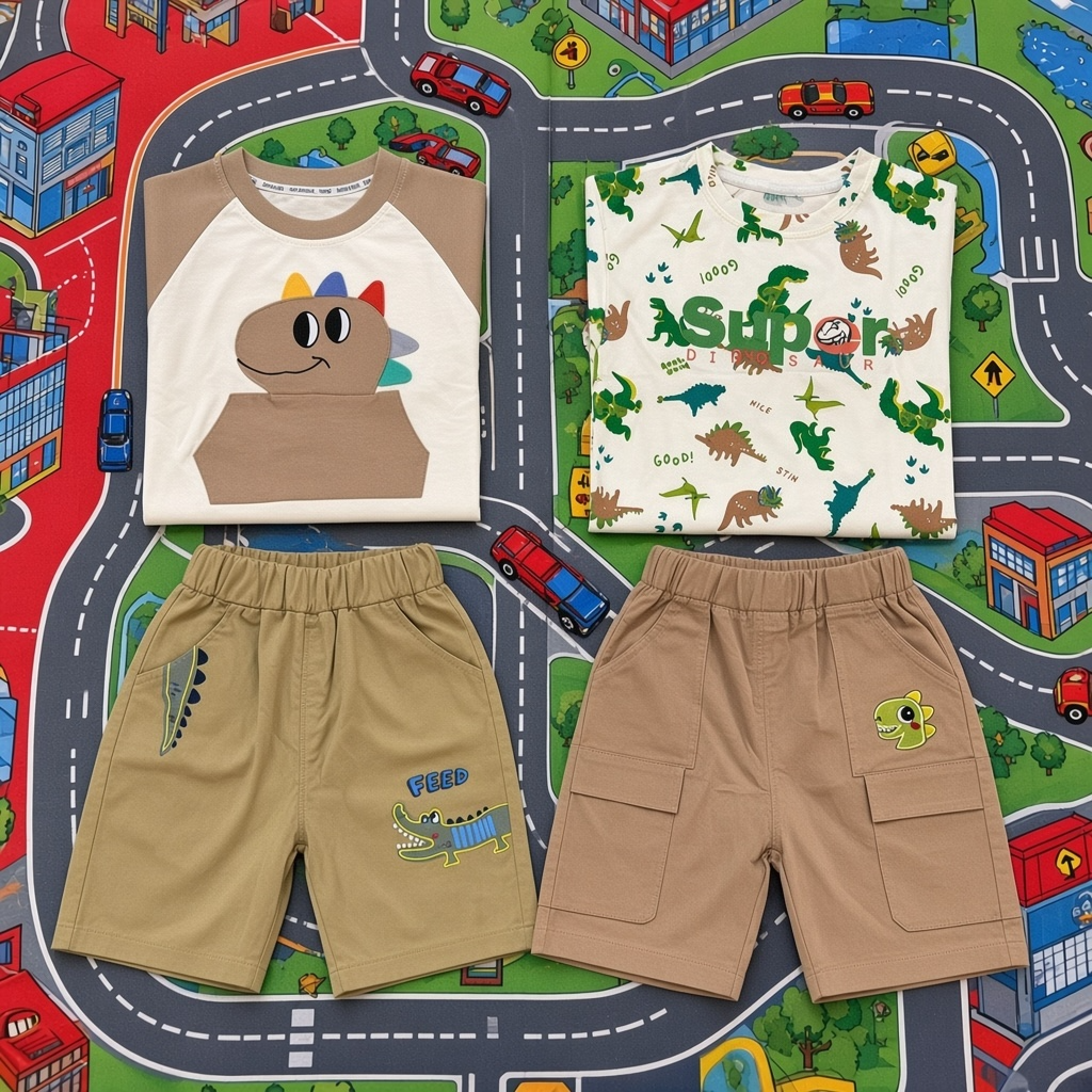 Khaki Baby Boys
