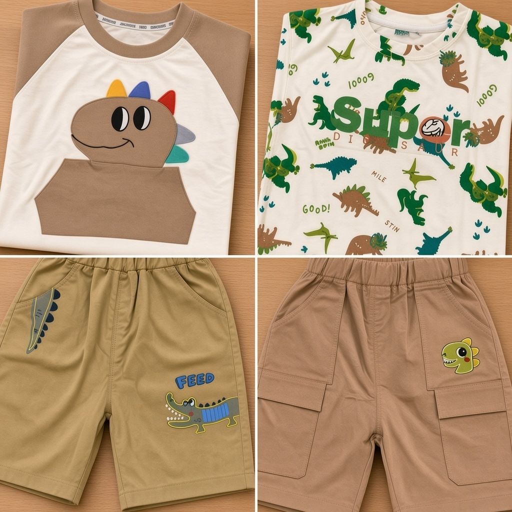 Khaki Baby Boys