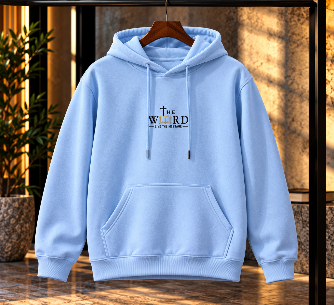 Do Not Fear — Isaiah 41:10 Premium Drawstring Hoodie