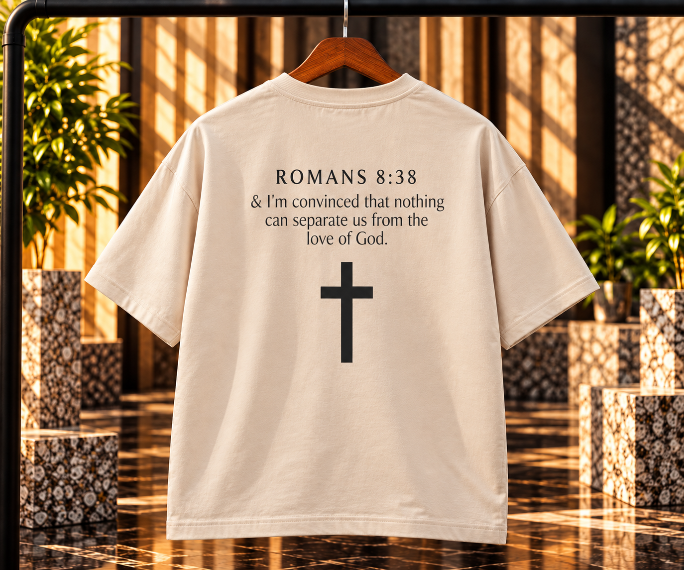 Romans 8:38 “Nothing Can Separate Us” Unisex T-Shirt