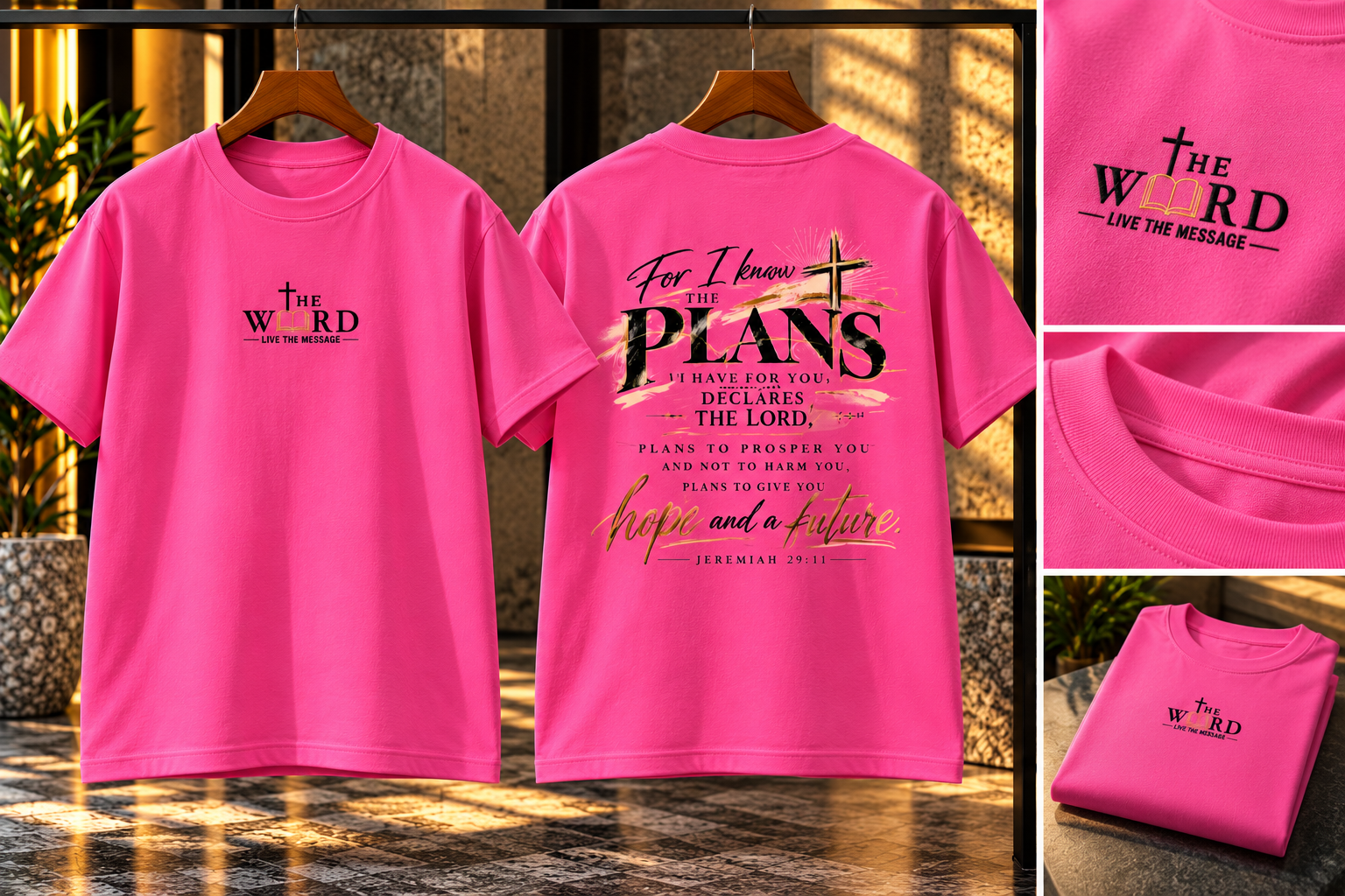 Plans of Hope — Jeremiah 29:11 T-Shirt